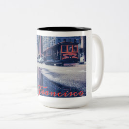 Zwei-Tonen-Tasse, 15 oz Zweifarbige Tasse