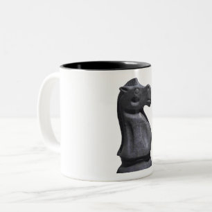 Zwei-Tonen-Tasse-Schach Zweifarbige Tasse