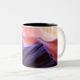 Zwei-Tonen-Tasse Zweifarbige Tasse