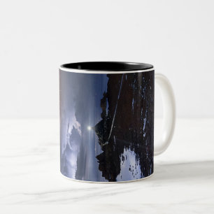Zwei-Tonen-Tasse Zweifarbige Tasse