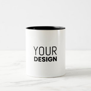 Zwei-Tonen-Tasse Zweifarbige Tasse