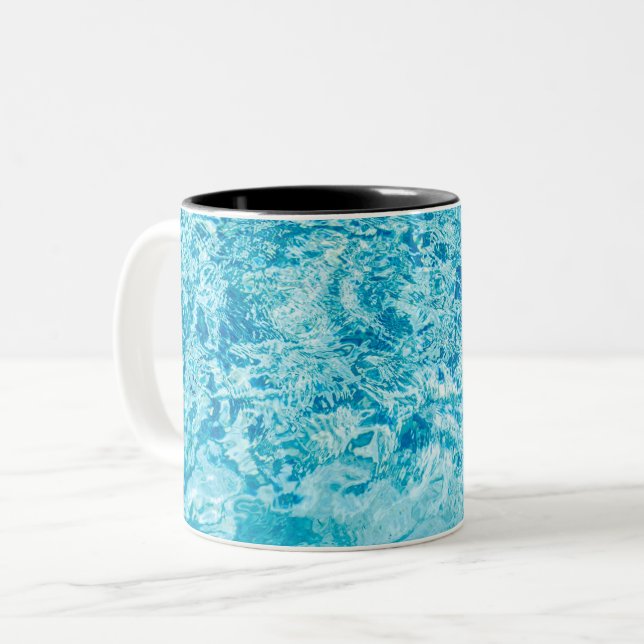 Zwei-Tonen-Tasse Zweifarbige Tasse (Vorderseite Links)
