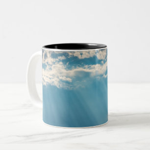 Zwei-Tonen-Tasse Zweifarbige Tasse