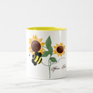 Zwei-Tonen-Tasse Zweifarbige Tasse