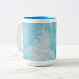 Zwei-Tonen-Tasse Zweifarbige Tasse