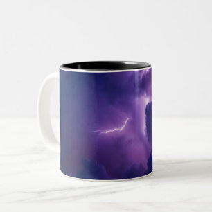 Zwei-Tonen-Tasse Zweifarbige Tasse