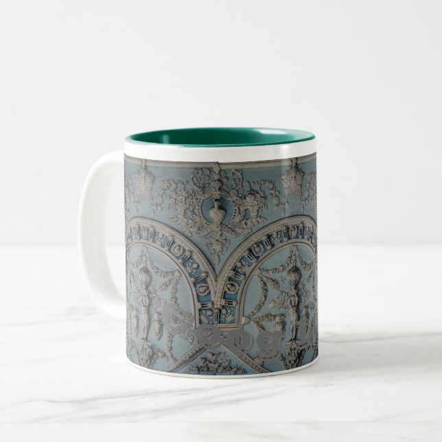 Zwei-Tonen-Tasse Zweifarbige Tasse (Vorderseite Links)