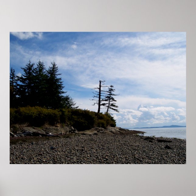 Zwei Treppenstufen Poster (Vorne)