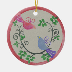 Zwei Türme Weihnachtsschmuck