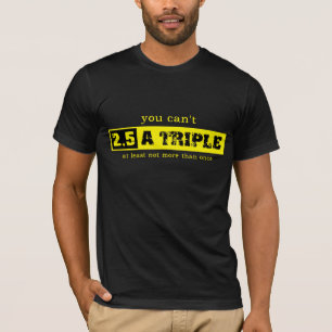 Zwei und ein halb Dreifach Dirt Bike Motocross T-S T-Shirt