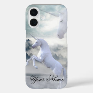 Zwei Unicorns Apple iPhone 16 Fall Hülle