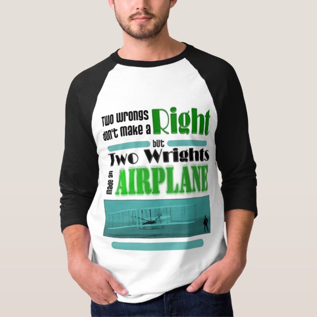 Zwei Unrecht macht nicht ein Recht T-Shirt (Vorderseite)