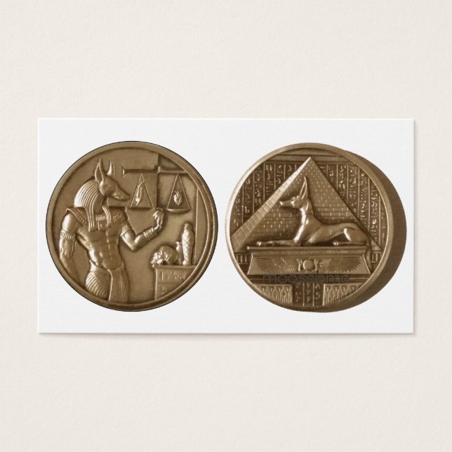 Zwei Unzen .999 Fine Silver Ägyptische Münze (Vorderseite)