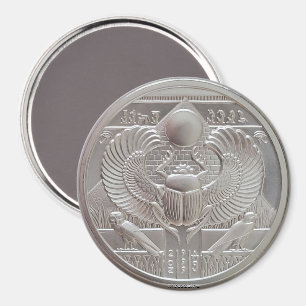 Zwei Unzen Silber Karab Runde Magnet