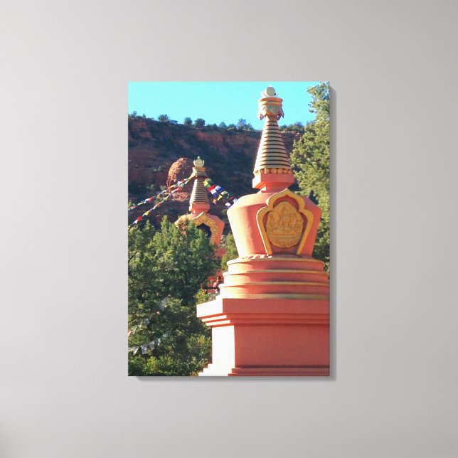 zwei vergoldete Leinwand (Vorderseite)