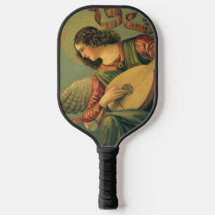 Zwei Vintage Engel der Renaissance von Melozzo da Pickleball Schläger