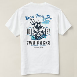 Zwei vom Meer Geborene Felsen T-Shirt