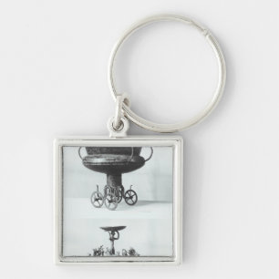 Zwei votive Chariots für das Sammeln des Schlüsselanhänger