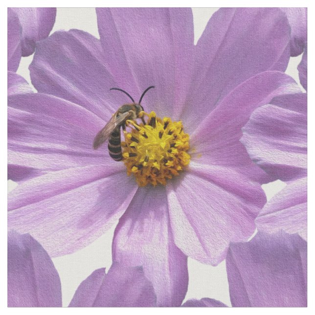 zwei weiße Blume Stoff (Nahaufnahme)