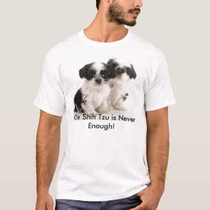 Zwei Welpen-T - Shirt Shih Tzu