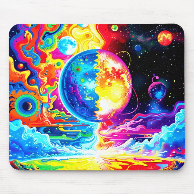 Zwei Welten Mousepad (Vorne)