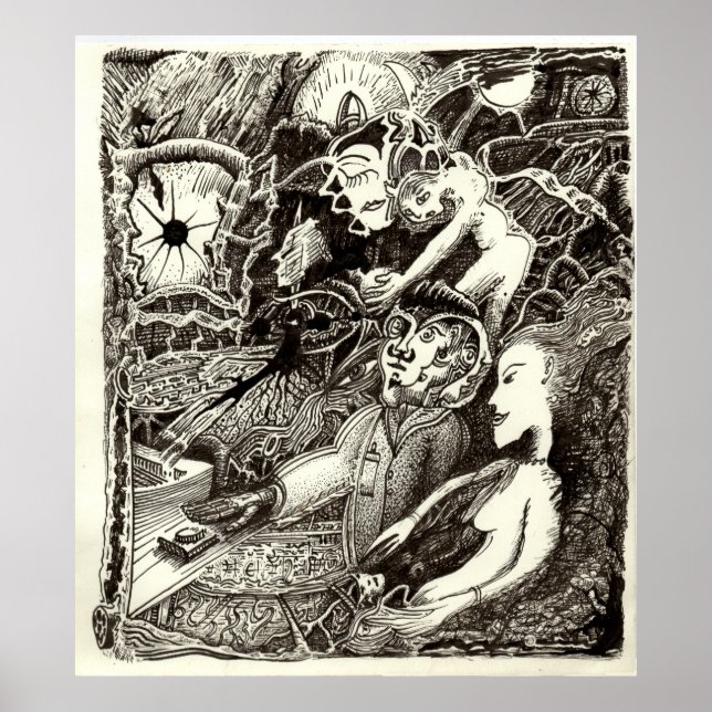 Zwei Welten, von Brian Benson. Poster (Vorne)