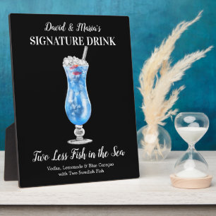 Zwei weniger Fische im Meer ・ diesen Drink PERSONA Fotoplatte