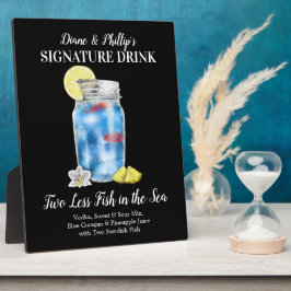 Zwei weniger Fische im Meer ・ diesen Drink PERSONA Fotoplatte