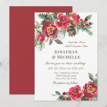Zwei werden eine Winter-Rote Rose Christliche Hoch