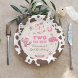 Zwei West Cowgirl pink braun 2. Geburtstag Party Pappteller<br><div class="desc">Zwei der West Cowgirl rosa braun 2. Geburtstag Party Paper Teller Matching Artikel verfügbar.</div>