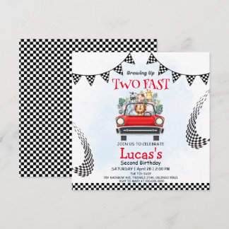 Zwei Wilddschungelwale Race 2. Geburtstag Party