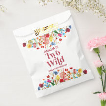 Zwei wilde Wildblume Zweites Party zum Geburtstag