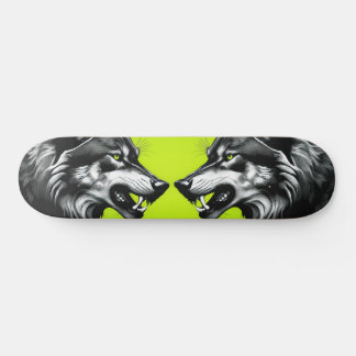 Zwei Wölfe Skateboard