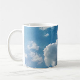 Zwei Wolken Kaffeetasse