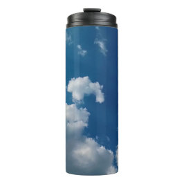 Zwei Wolken Thermosbecher
