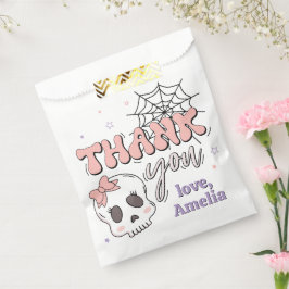 Zwei wunderschöne Niedliche Pink Halloween Geburts Geschenktütchen