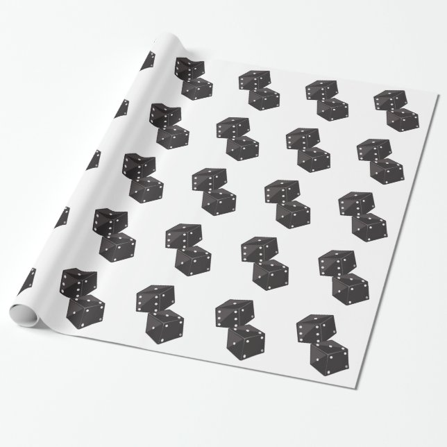Zwei Würfel Geschenkpapier (Ungerollt)