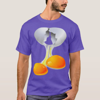Zwei Yolks Egg Twins T-Shirt