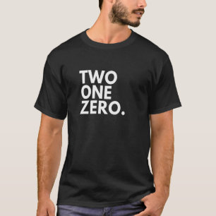 ZWEI ZERO-Gebietscode 210 San Antonio TX Texas USA T-Shirt