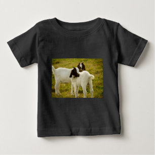 Zwei Ziegen Baby T-shirt