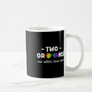 Zwei Zimmer sind besser als ein T-Shirt Gay Bachel Kaffeetasse
