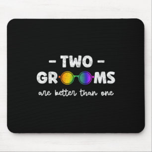 Zwei Zimmer sind besser als ein T-Shirt Gay Bachel Mousepad