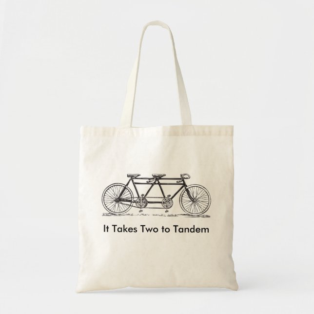 Zwei zu Tandem Tragetasche (Vorne)