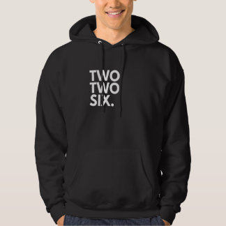ZWEI ZWEI SECHS Vorwahl 226 London ON Ontario Kana Hoodie