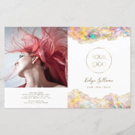 Zweifach-Broschüre für Opal-Design