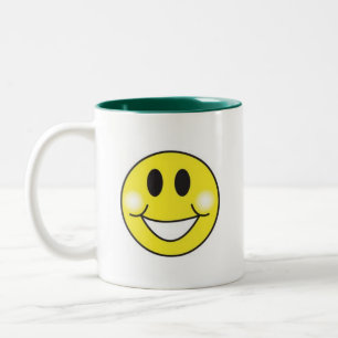 Zweifarben-Kaffeetasse Zweifarbige Tasse