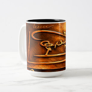 Zweifarben-Tasse Zweifarbige Tasse