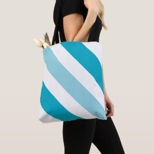 Zweifarbig gestreift tasche