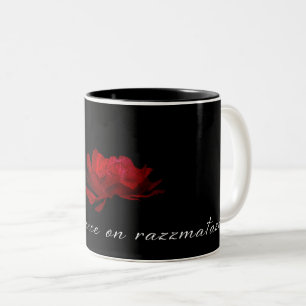 Zweifarbige schwarze Tasse, Chance auf Razzmatazz. Tasse