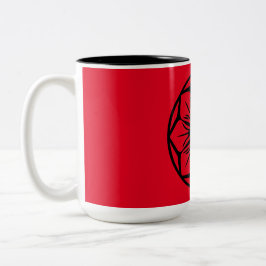 zweifarbige Tasse